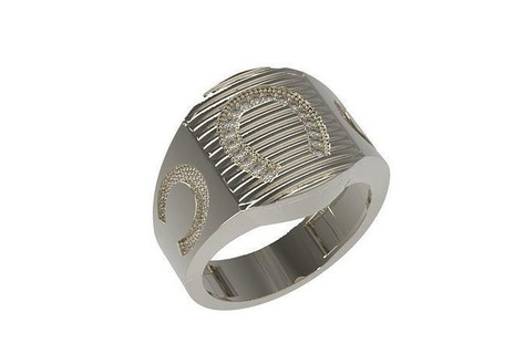 hombres joyería joya anillo oro imprimible plata anillos diamante compromiso menring joyeria joyeros libres gratis 3d print model - Mito3D