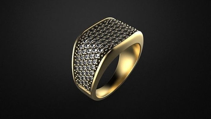 men ring rolex 3D Print Details