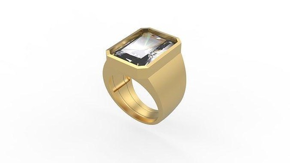 men ring 111 man signet silver jewel jewelry diamonds gold printable platinum rings 3d print model - Mito3D