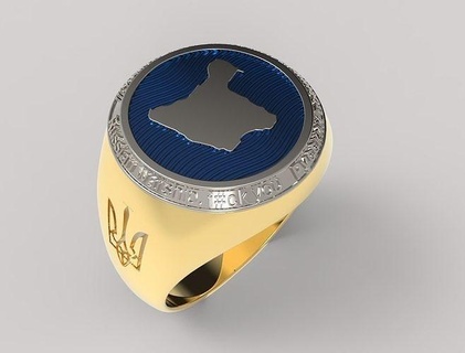 men ring 142 snake island ukraine jewellery silver jewelry rings 3d print model - Mito3D