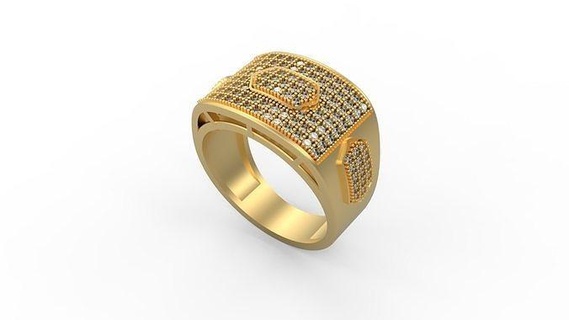men ring 177 ring men man signet silver jewel jewelry diamonds men men ring gold printable platinum rings  3d print model - Mito3D