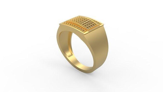 men ring 180 ring men man signet silver jewel jewelry diamonds men men ring gold printable platinum rings  3d print model - Mito3D