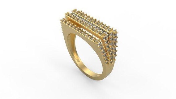 men ring 192 ring men man signet silver jewel jewelry diamonds men men ring gold printable platinum rings  3d print model - Mito3D