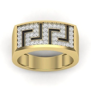 erkekler yüzük 3dm vermek detaylar mücevher takı altın elmas yazdırılabilir değerli yüksek ağırlık sonsuzluk grup düğün nişan tasarımcı benzersiz lüks yüzükler 3d print model - Mito3D