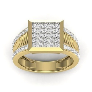 hombres anillo 3dm detalles anillos compromiso Boda princesa aniversario promesa enamorado propuesta novio joyería joya oro diamante 3d print model - Mito3D