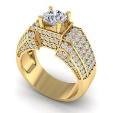 men ring mrd1-1 rings design diamonds jewelry luxury romantic wedding gold platinum silver rosegold collection vinatage earring bracelet pendant necklace bangles charm cad 3d print model - Mito3D