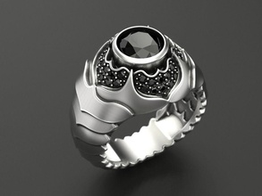 homens escala anel jóias imprimir 3dprinted printable anéis o design jóia de ouro a moda printabl impressão outros prototipagem prata motociclista escurecimento homem 3d print model - Mito3D