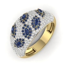 homens Casamento anel jóia gema noivado jóias prata ouro joalheria engagem moda esterlina branco diamante roupa beleza argolas vintag pulseira 3d print model - Mito3D