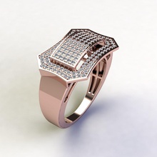 emendar anel stl jóia gema noivado Casamento jóias diamante imprimível prata ouro joalheria engagem moda esterlina branco pingente colar 3d print model - Mito3D
