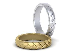 mens band ring printable 3d model jewelry wedding 14k man usa canada israel britain 3dring australia knot design classic gold cad jewel rings 3d print model - Mito3D