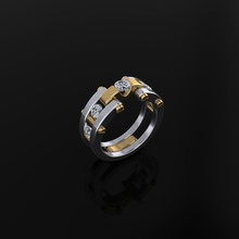Erkeklerin yüzük takı lüks zarif mücevher altın gümüş düğün elmas küpe bilezik kolyeler kolye gergedan aksesuar güzellik moda tasarım cad yüzükler 3d print model - Mito3D