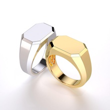 mens anel modelo 021 jóias 3d ouro stl printable jóia anéis 3d print model - Mito3D