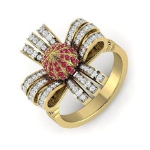 hombres rolex estilo anillo oro libra esterlina joyería diamante Boda compromiso Moda belleza joya anillos platino Roca dedo plata imprimible 3d print model - Mito3D