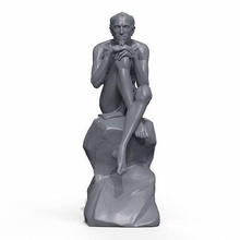 mephistopheles statue sculpture art stone figurine figure 3dprint mephisto sculptures 3d print model - Mito3D