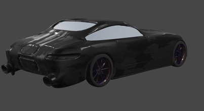 Mercedes benz amg gt siyah araba modeli 3d 3dcarmodel araç spor yarış tekerlek aşırı formül 1 motor sporları blender oyun gerçek dışı birlik oyunlar oyuncaklar 3d print model - Mito3D