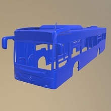 mercedes benz citaro autobús 2011 imprimible cuerpo coche vehiculo espacio 1 10 partes scalextric Tamiya rc miniz tractor kyosho axial 3d print model - Mito3D