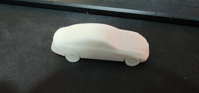 mercedes cls 350 2012 escala modelo 3d imprimible diseño réplica impreso miniatura coche vehiculo coleccionable escritorio juegos juguetes 3d print model - Mito3D