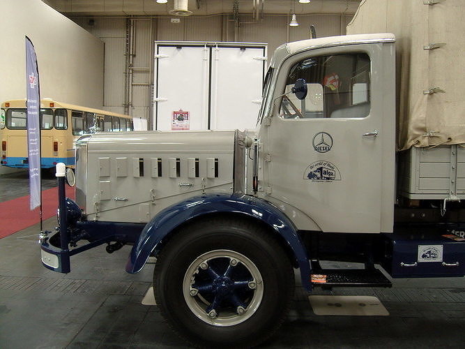mercedes 6500 1935 lkw caminhão corpo cabine rc Controlado remotamente capuz Tamiya Modellbau veículo passatempo faça automotivo 3D print model - Mito3D