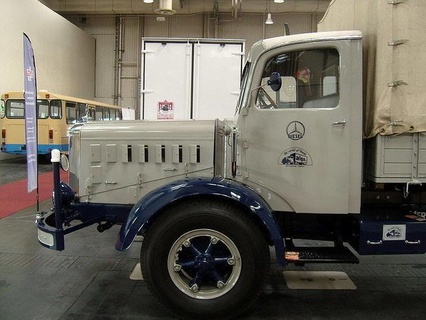 mercedes 6500 1935 lkw camión cuerpo cabina rc Control remoto capucha Tamiya modellbau vehículo pasatiempo bricolaje diy automotor 3d print model - Mito3D