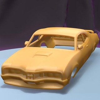 mercúrio montego cupê 1970 imprimível corpo carro fenda escalextrico Tamiya rc miniz controle rastejante ninco Kyosho scx axial jogos brinquedos acessórios 3d print model - Mito3D