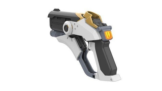 mercy blaster 3 skins - overwatch printable 3d model stl toy craft diy gun cannon cosplay video game mei endothermic pistol games toys 3d print model - Mito3D