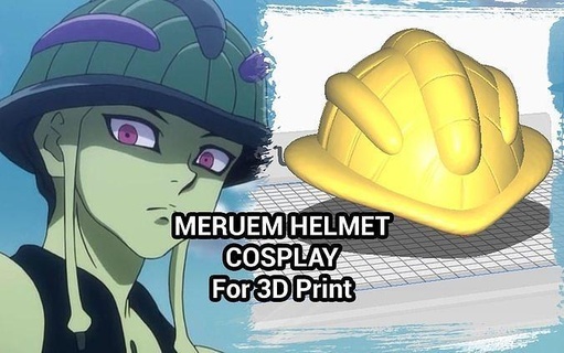 Meruem capacete cosplay hxh caçador killua hisoka anime Caçador x nen komugi netero Genei Ryodan Goku naruto luffy sf6 mk11 alvejante jogos brinquedos acessórios 3d print model - Mito3D