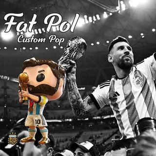messi personalizadas pop bode mundo copo Argentina campeão Vovô futebol funko jogos brinquedos 3d print model - Mito3D