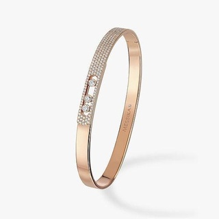 messika pulseira diamantes mover noa joalheria ouro pulseiras diamante jóias gema 3d print model - Mito3D