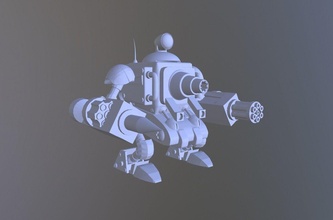 babosa metálica 5 artillero modelo arcada metal sluggunner 3d 3dprint juego azar acero vídeo pasatiempo bricolaje diy 3d print model - Mito3D