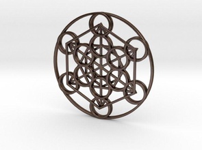 metatrón cubo colgante pendiente arte geométrico forma geometríamatatron joyería joya matemático medio colgantes platónico sagrado sólidos símbolo simbolismo talismán 3d print model - Mito3D