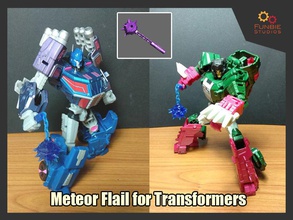 meteor flail transformers games-toys weapons accessory games toys 3d print model - Mito3D