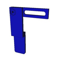 mg3 adjustment lever games-toys hopup airsoft games toys other 3d print model - Mito3D