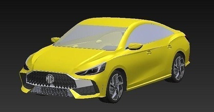mg5 vücut 3d model araba araç hızlı otomotiv sedan takım konsept rc tampon şeyin önceden reklamı geniş özel başlık tekerlek hız spor hobi kendin yap 3d print model - Mito3D