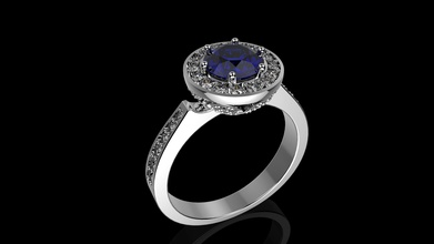 mhrings n10 oro gioielli argento anello stampabile diamante gioiello matrimonio di fidanzamento anelli 3d print model - Mito3D