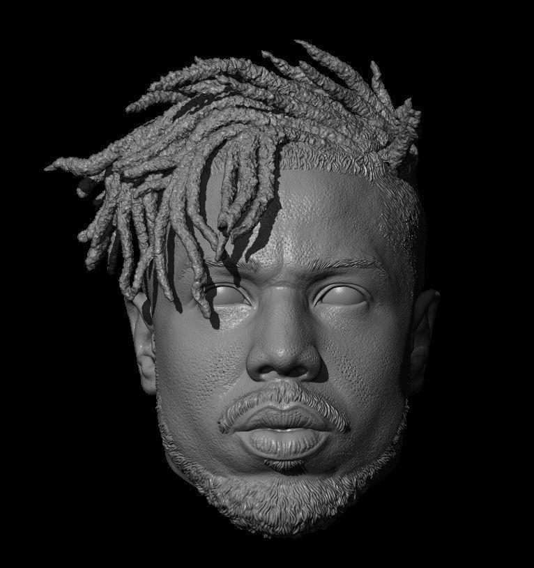 michael jordan erik killmonger 4k haute res 16th échelle jeux jouets 3D print model - Mito3D