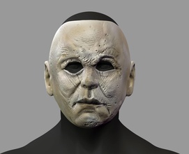 michael myers halloween movie cosplay mask - helmet devil demon costume hobby diy hand tools marvel games toys 3d print model - Mito3D