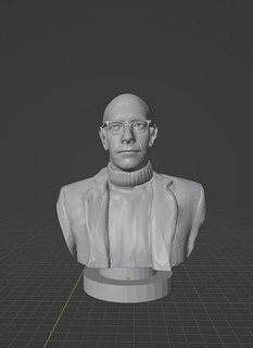 michel Foucault Michel Philosoph Philosophie Aktivist Schriftsteller Nietzsche Heidegger Raymondroussel Kunst Skulpturen 3d print model - Mito3D