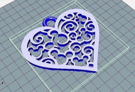 mickey heart christmas ornament disney navidad house decor 3d print model - Mito3D