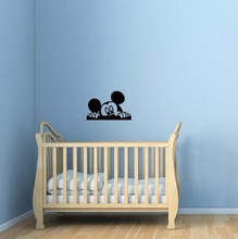 mickey kids baby-Raum-Wand-Kunst-2 Haus Dekor Dekoration Kinder baby Raum Wand Kunst 2d drucken 3d print model - Mito3D