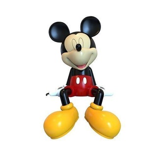 Mickey fare köpek Yunus kurbağa deve fil kedi Sanat 3d print model - Mito3D