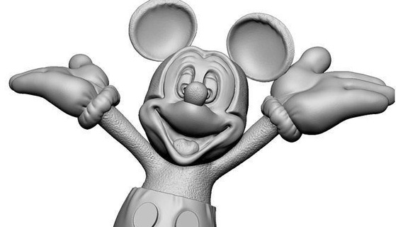 Mickey Souris 3d impression stl Minnie Walt disney Disneyland imprimable miniature scrooge mcduck Pluton Donald vallée puce roquefort maladroit Jeux jouets 3d print model - Mito3D
