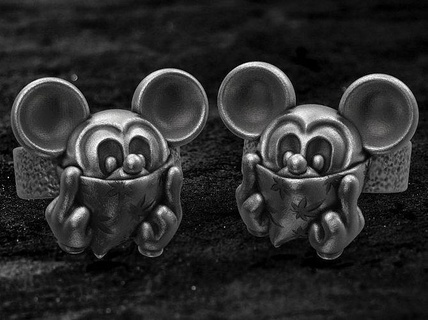 Mickey fare yüzük baş 3d model baskı Yazdır yüzükler Kahretsin takı yazdırılabilir mücevher sıçan nişan altın gümüş kafalar kuyumcu parmak Disney sevmek 3d print model - Mito3D