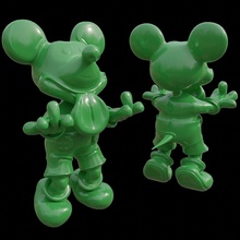 mickeyyy topolino topo figurina figura stampa disney opera d'arte isolato giochi giocattoli 3d print model - Mito3D