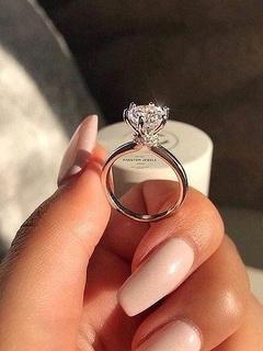 minuit satin solitaire fantôme 54 diamant mariage bague or argent mode engagement gemme bijoux pendentif Collier bracelet anneaux 3d print model - Mito3D