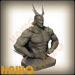 kahraman manga anime Izuku Deku Sanat heykeller 3d print model - Mito3D