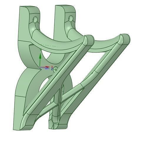 puissant guitare titulaire soutien mur monter instrument électrique général décor musique musical aile bande stratocaster roche loisir diy basse 3D print model - Mito3D