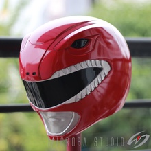 mighty morphin power rangers - zyurangers red ranger helmet kamenrider supersentai mask powerrangers diy replica props cosplay redranger 3dprint hobby 3d print model - Mito3D