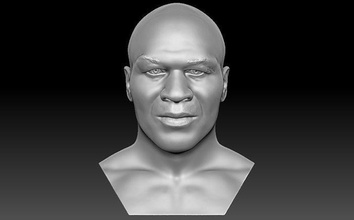 mike tyson bust 3d printing floyd mayweather boxing boxer fighter ufc celebrity famous sculpture statue anthony joshua muhammad ali conor mcgregor klitschko art sculptures 3d print model - Mito3D