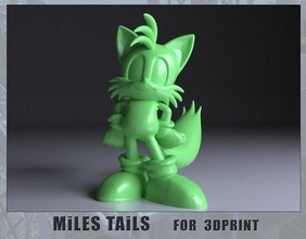 miles tails print cartoon man animal space food usa character ship toy packaging package box cardboard container paper pack games toys 3d print model - Mito3D