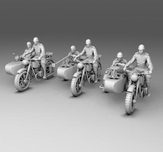 militaire bicyclette guerre ww2 arme Allemagne urss 3dmodel 3dprinting Jeux jouets mondiale monde 3d print model - Mito3D